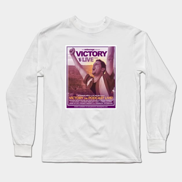 Victory Live Long Sleeve T-Shirt by nickbuccelli